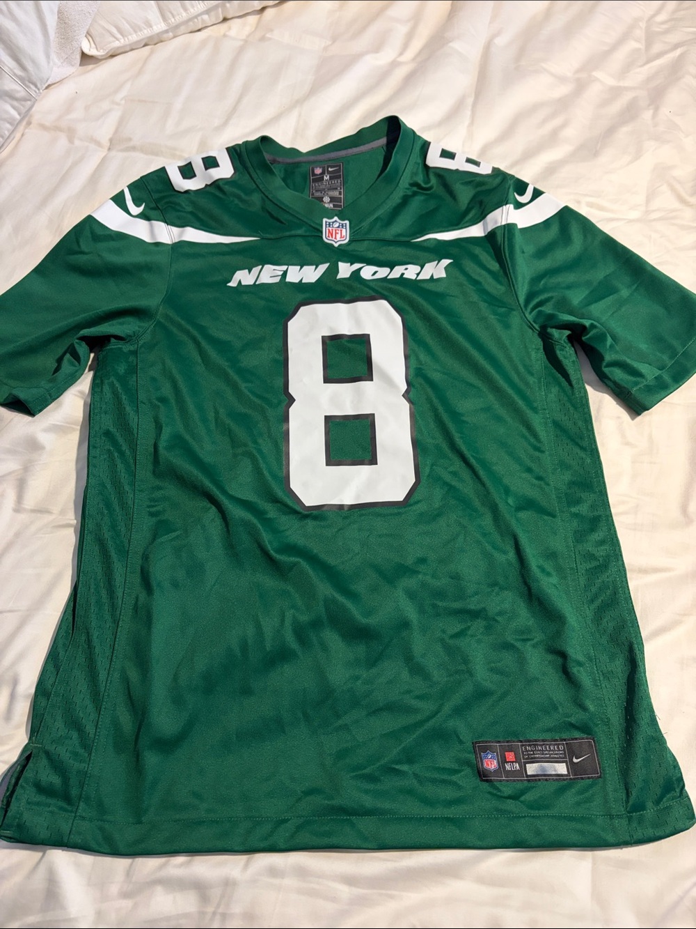 Nike Men’s Aaron Rodgers Green New York #8 Men's Football Jersey